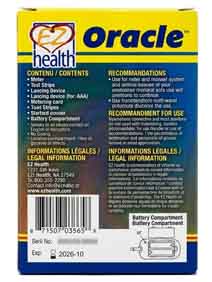 Oracle®Blood Glucose Meter